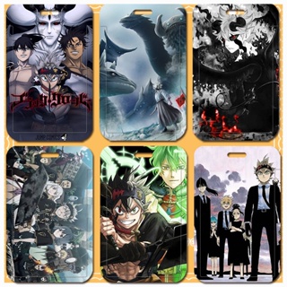 เคส ABS ลายการ์ตูนอนิเมะ Black Clover DIY สําหรับใส่นามบัตรนักเรียน