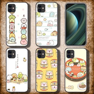 เคสโทรศัพท์ TPU แบบนิ่ม ลาย C211 sumikko gurashi Rilakkuma น่ารัก สําหรับ iPhone SE 2020 12 Mini 13 Pro Max