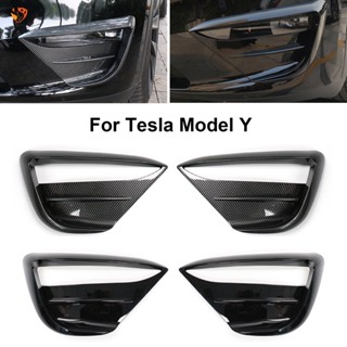 Ty สติกเกอร์ตกแต่งไฟตัดหมอก ABS สําหรับ Tesla Model Y