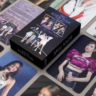 Hobby การ์ดโปสการ์ด BLACKPINK lomo BORN PINK JISOO ROSE LISA JENNIE 55 ชิ้น ต่อชุด