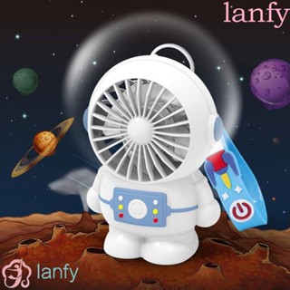 LANFY พัดลมมือถือ พัดลมระบายความร้อน ขนาดเล็ก แบบพกพา สร้างสรรค์ จี้ห้อยกระเป๋า