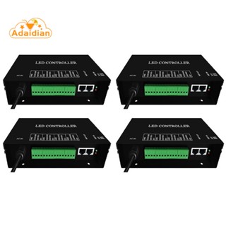 ตัวควบคุมอาร์ทเน็ต 4X H802RA 4 พอร์ต (4096 พิกเซล) DMX WS2801 WS2811