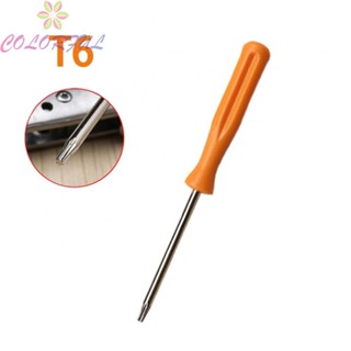 【COLORFUL】Torx T6 Solid-Tip Security-Opening Screwdriver Special-Screwdriver For Console