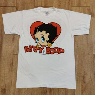 อ่อนนุ่ม 6 BETTY BOOP ❤️ ลายการ์ตูน เสื้อลายการ์ตูน เบตตี้บูฟ เสื้อลายสไตล์วินเทจ