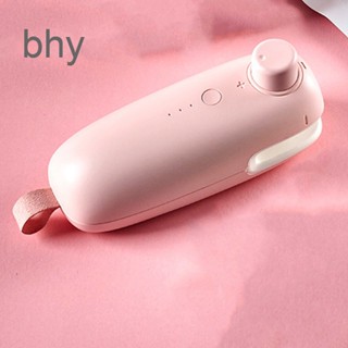 Bhy เครื่องซีลถุงพลาสติก ขนาดเล็ก แบบพกพา ชาร์จ USB ของใช้ในครัวเรือน