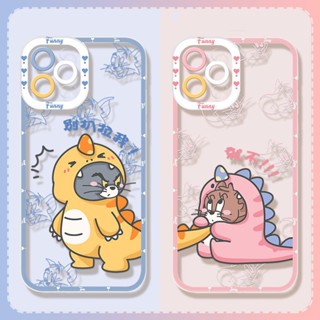 เคสโทรศัพท์มือถือ ลาย Tom Jerry สําหรับ iPhone 11 12 13 14 pro max 7 8 plus X XR