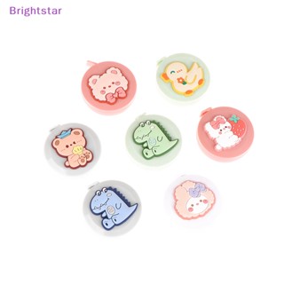 Brightstar เทปวัดตัว ลายการ์ตูนน่ารัก ขนาดเล็ก แบบพกพา สําหรับเย็บผ้า