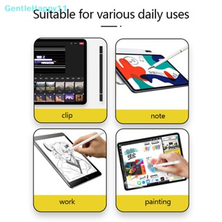 Gentlehappy 2 In 1 ปากกาสไตลัส สําหรับโทรศัพท์มือถือ แท็บเล็ต ทัชสกรีน ดินสอ สําหรับ Samsung Android โทรศัพท์ หน้าจอ ดินสอ