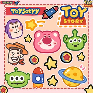 สติกเกอร์ ลายการ์ตูน Toy Story Strawberry Bear กันน้ํา สําหรับตกแต่งรถยนต์ แล็ปท็อป กระเป๋าเดินทาง