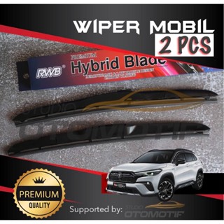 ที่ปัดน้ําฝน COROLLA CROSS GR SPORT HYBRID GRAPHITE RWB 2 ชิ้น