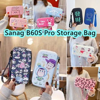 【พร้อมส่ง】กระเป๋าเก็บหูฟัง ลายการ์ตูนหมีน้อย แบบพกพา สําหรับ Sanag B60S Pro Sanag B60S Pro