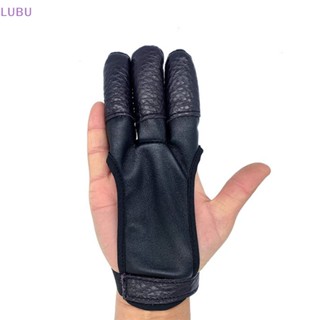 Lubu ถุงมือยืดหยุ่นสูง ป้องกันนิ้วมือ สําหรับยิงธนู ยิงธนู