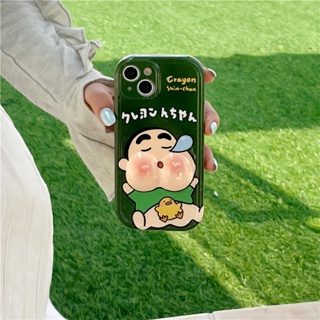 เคสโทรศัพท์มือถือ ซิลิโคน กันกระแทก ลายการ์ตูนชินจังน่ารัก สามมิติ สร้างสรรค์ สําหรับ Iphone 12 11 13 14 PRO MAX 14 13ProMax 12 13pro 11 14pro