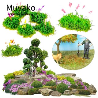 Muvako โมเดลดอกไม้ คลัสเตอร์ หลากสีสัน DIY สําหรับตกแต่งสวน