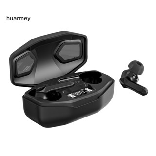 Huarmey T68 หูฟังอินเอียร์ไร้สาย บลูทูธ 50 HiFi ABS กันเหงื่อ สําหรับเล่นกีฬา