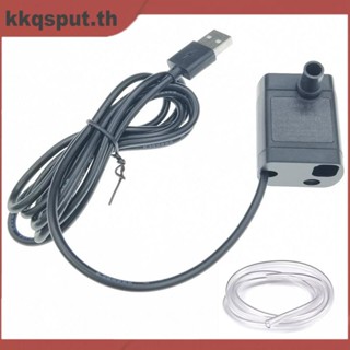 เครื่องปั๊มน้ําพุ มอเตอร์ไร้แปรงถ่าน เสียงเบา 5V USB สําหรับตู้ปลา THK2