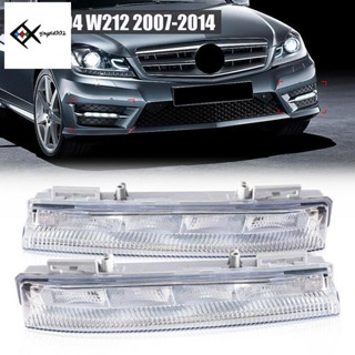 ไฟตัดหมอก DRL ด้านหน้า สําหรับ Mercedes-Benz W204 W212 C250 C280 C350 E350 2007-2014