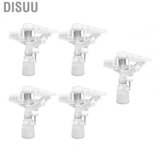 Disuu 5Pcs/set Rocker Irrigation Sprinkler G3/4 Female Thread 360°Rocker