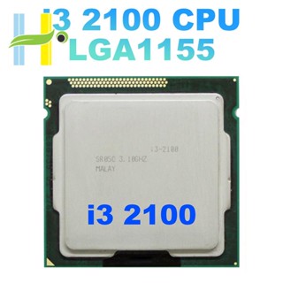 เมนบอร์ดโปรเซสเซอร์ CPU แกนคู่ 3MB สําหรับ Core I3 2100 CPU LGA1155 B75 USB