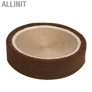 Allinit Scratching Bed  Comfortable Scratch Bowl Round for Rest Indoor