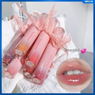 Pinkyfocus Liquid Lipstick Set Lip Blam 6 Color Lightweight Moisturizing Waterproof Long Lasting Non Sticky Mirror Lip Tint Lip Golss Female Summer (top11.th.)