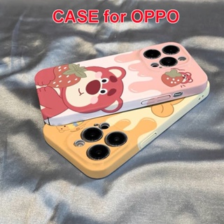 เคสโทรศัพท์มือถือแบบแข็ง ลายการ์ตูนหมีน่ารัก สําหรับ OPPO Find X5 Pro Find X5 X3 Pro F9 F11 A91 A9 A5 A78 A77 A53 A33 A31 A17 A15 A15S