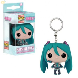 【VARSTR】Funko Pop Hatsune Miku Funko Pop Hatsune Keychain Miku PVC Action Figure