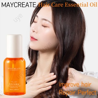 Maycreate เซรั่มน้ํามันหอมระเหย บํารุงเส้นผม 85 มล.