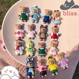 Bliss กิ๊บติดผมเรซิ่น รูปหมีน่ารัก สําหรับผู้หญิง