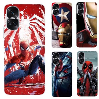 เคสโทรศัพท์ซิลิโคน TPU แบบนิ่ม ลายซุปเปอร์ฮีโร่ Marvel สําหรับ Honor 90 Lite