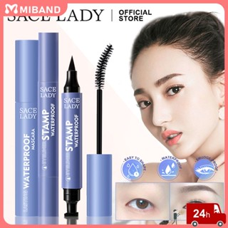 พร้อมสต็อก Sace Lady Stamp ดินสอเขียนขอบตา กันน้ำ ติดทนนาน แห้งเร็ว แต่งหน้าง่าย แทททูไลเนอร์ 48h ลิควิดปากกาอายไลเนอร์ เมคอัพตาหญิง ฤดูร้อน