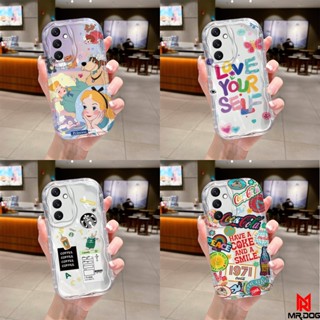 เคส Samsung A54 A34 5G กรณีโทรศัพท์มือถือลายน่ารักครีม TYNYW