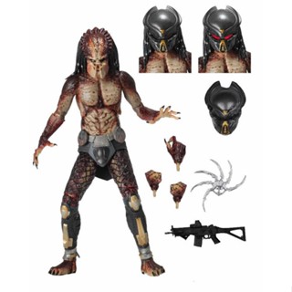 [คุณภาพ พร้อมส่ง] NECA Predator 2018 โมเดลนักล่าภาพยนตร์ รุ่น H4P8