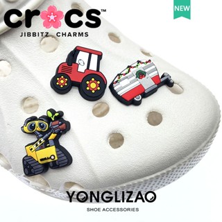 Jibbitz ใหม่ บักเกิลติดรองเท้า Crocs รูปการ์ตูนรถยนต์ 2023 DIY