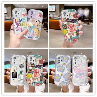 เคส poco x3 gt เคสโทรศัพท์มือถือ แบบใส ลายครีม สําหรับ poco x3 gt