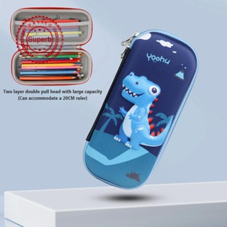 กล่องดินสอ EVA ลายการ์ตูน 3D กันตก สําหรับเด็กประถม J2S3