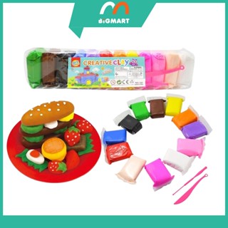 ดินเบา คละสี 12 สี เกรดA พร้อมจัดส่ง