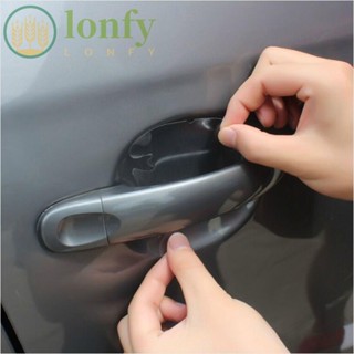 Lonfy ฟิล์มป้องกันมือจับประตูรถยนต์ 8 ชิ้น