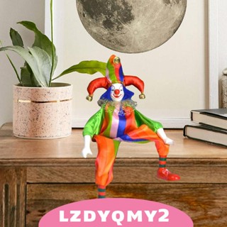 [Lzdyqmy2] ตุ๊กตาฟิกเกอร์ รูปตัวตลก พอร์ซเลน สําหรับประดับสํานักงาน