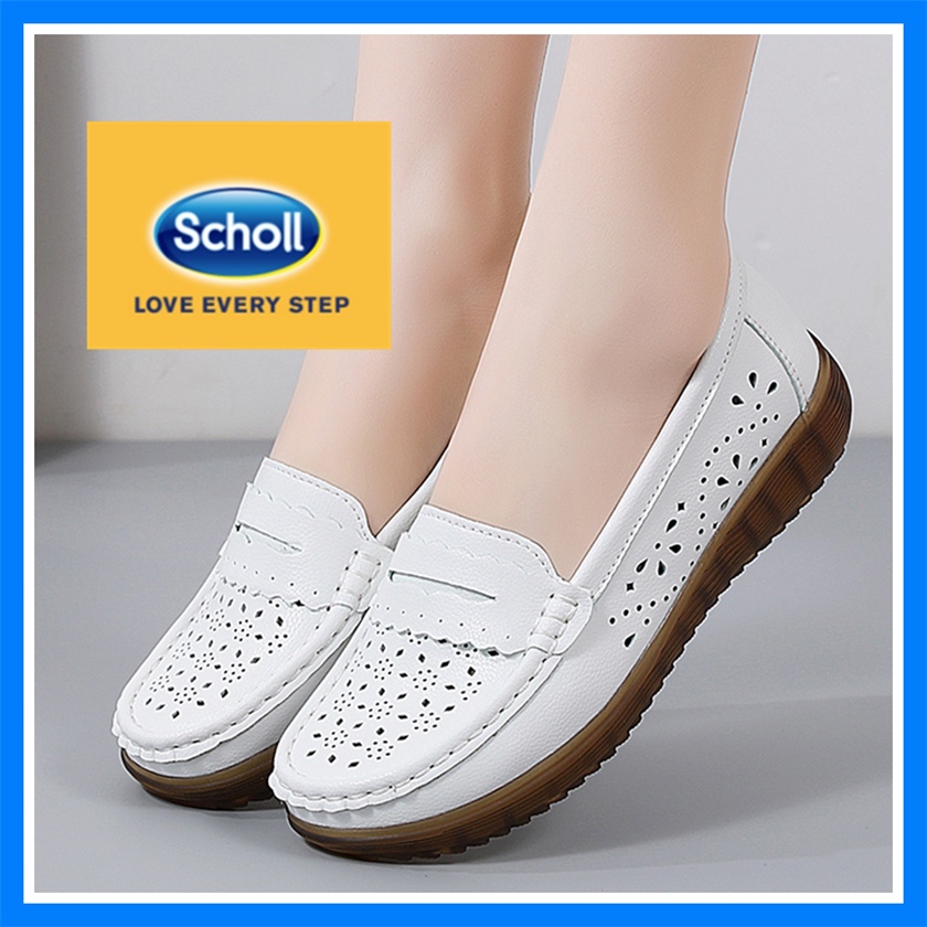 Scholl women Shoes รองเท้าผู้หญิง scholl Boat Shoes summer Loafers Shoes