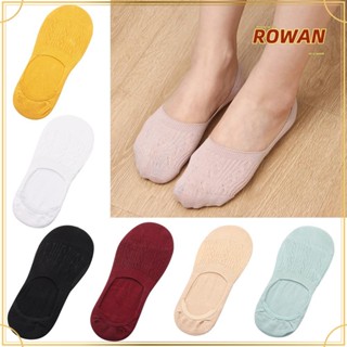 ROWANS Boat Socks Casual Invisible Breathable Cotton