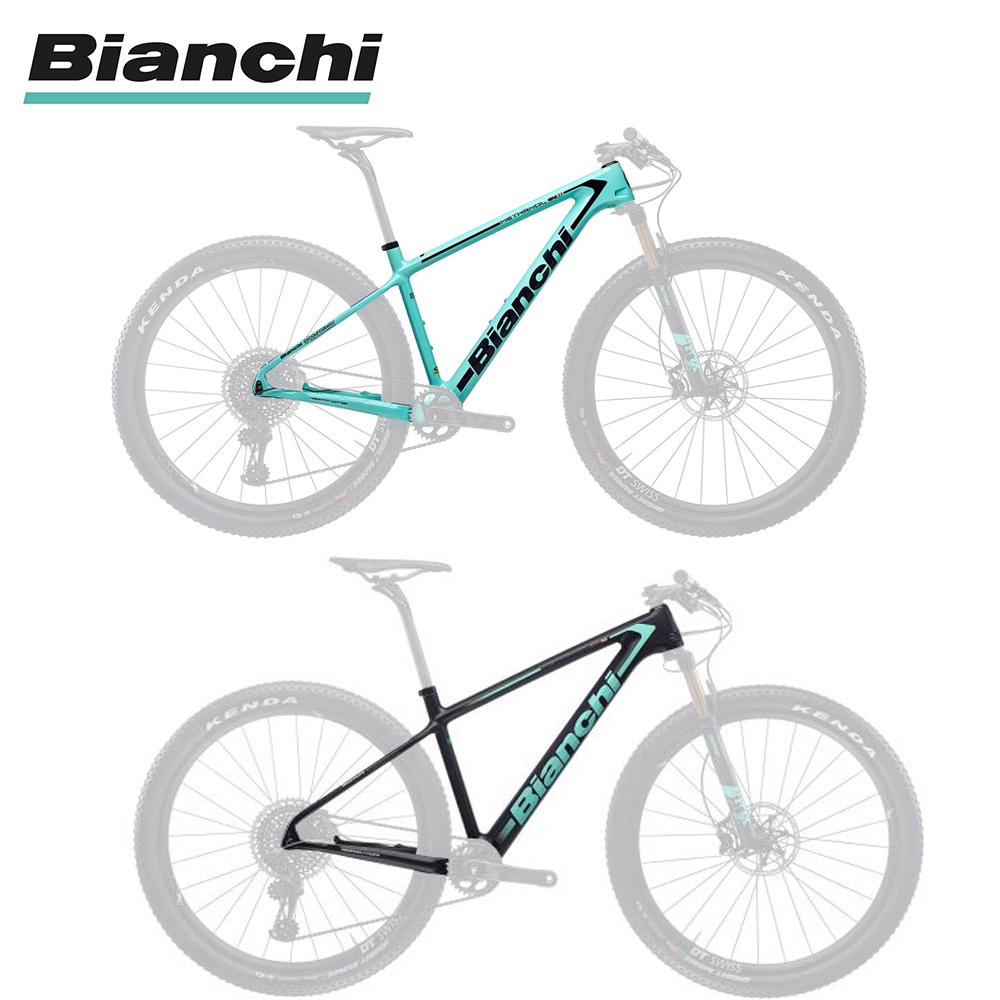 Bianchi เฟรมจักรยานเสือภูเขา คาร์บอน HT Race XC Hardtail 29er