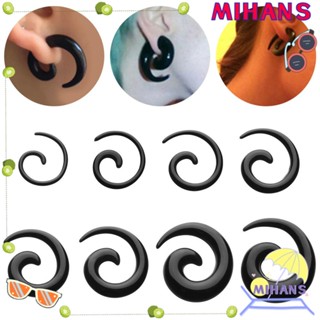 MIH ใหม่ เครื่องประดับร่างกาย ปลั๊กยืด ขยาย 1 คู่