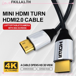 FACCFKI สายเคเบิ้ล HDMI เป็น HDMI 3D 4K 1080P สําหรับแท็บเล็ต แล็ปท็อป