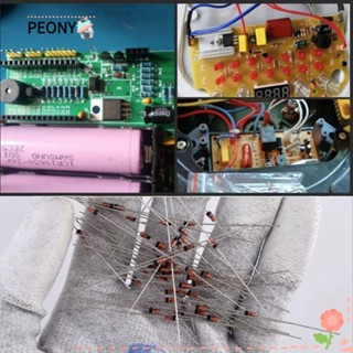 Peonypavilion ซีเนอร์ไดโอด แรงดันสูง 1N4728A 3.3V 5.1V 10V 3V3 5V1 3V6 24V 50 ชิ้น