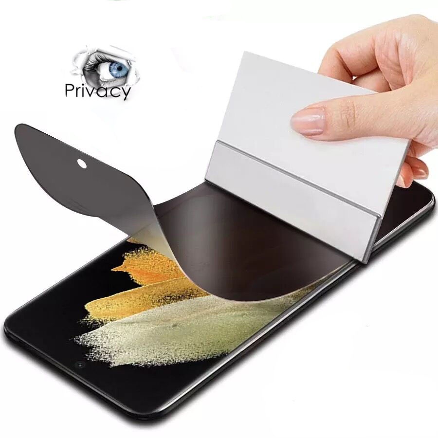 ฟิล์มไฮโดรเจลนาโน เนื้อแมตต์ 9D กันแอบมอง สําหรับ LG Velvet V60 V50 V50S V40 V30 V20 G8 G8X G7 ThinQ