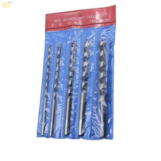 【VARSTR】Drill Bit 5pcs Durable For Metal Steel High Carbon Steel High Strength