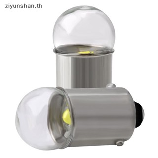 Ziyunshan หลอดไฟอ่านหนังสือ ติดป้ายทะเบียนรถยนต์ BA9S T4W 3030 SMD DC12V 1 ชิ้น