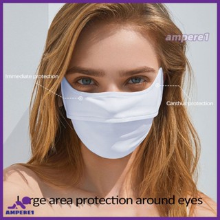 ขี่จักรยานผ้าไหมน้ำแข็งหน้ากากวิ่งกีฬาปรับระบายอากาศฤดูร้อน Uv Sun Protection -AME1 -AME1