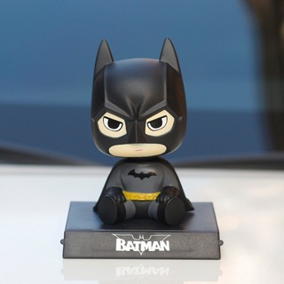 Bat New Captain Tree Man Hero Car Decoration Spring Bobble Head Doll Cartoon Creative Car Decoration Car Decoration Car doll decoration car interior